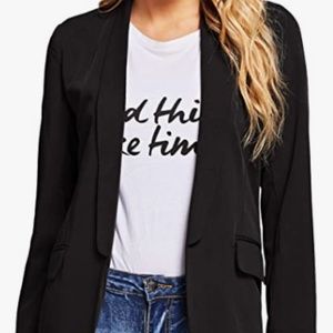 Casual Black Blazer